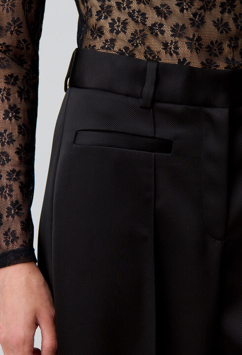 Pantalón de sastre de satén
