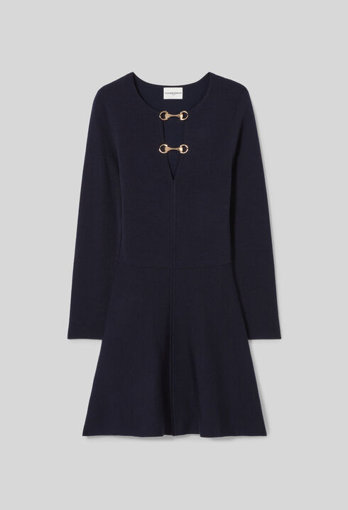 Vestido ajustado de punto