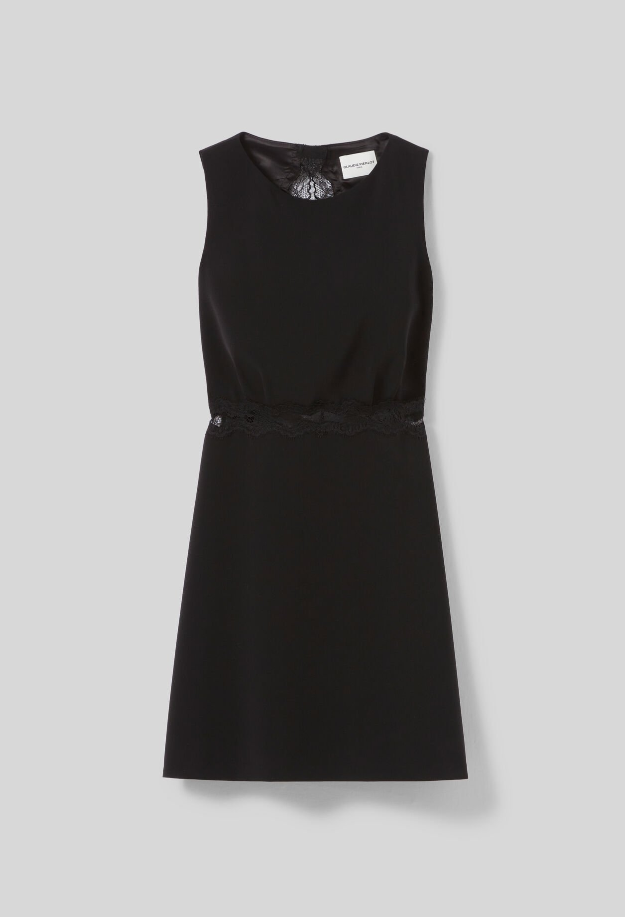 Vestido encaje espalda descubierta
