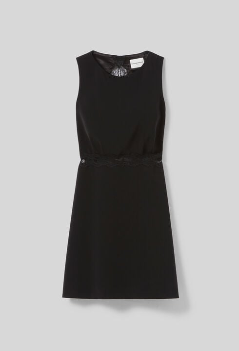 Vestido encaje espalda descubierta