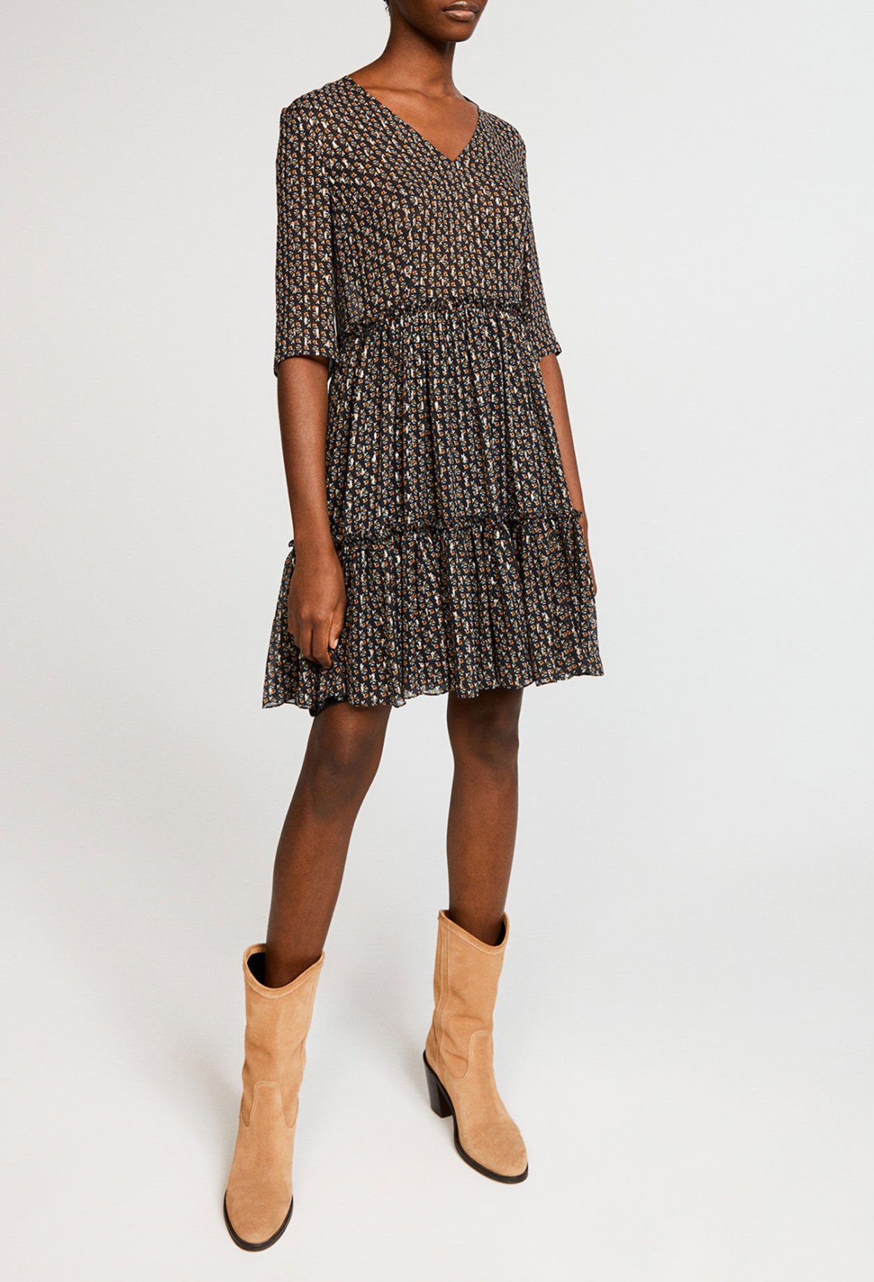 Vestido con volantes