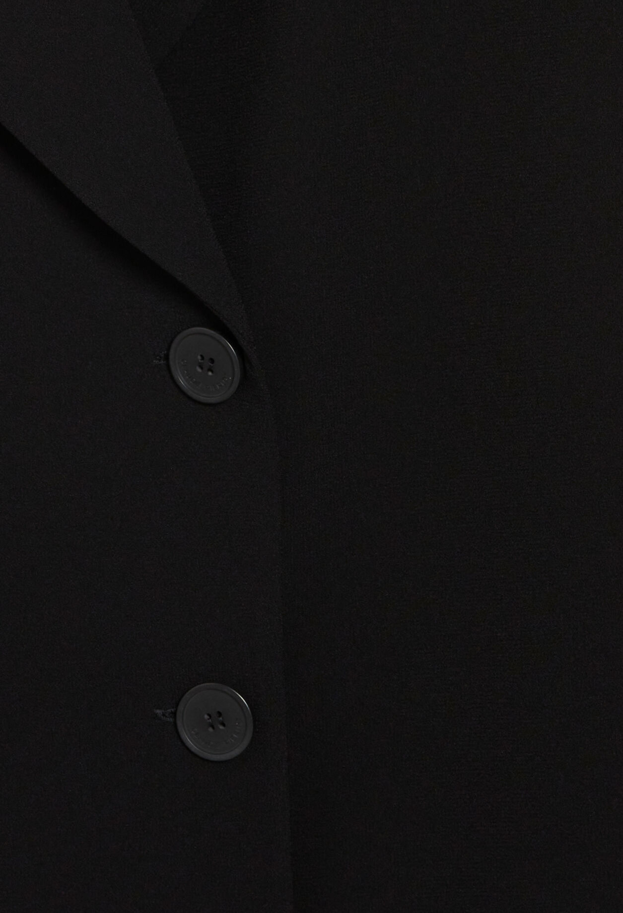 Vestido corto de traje color negro
