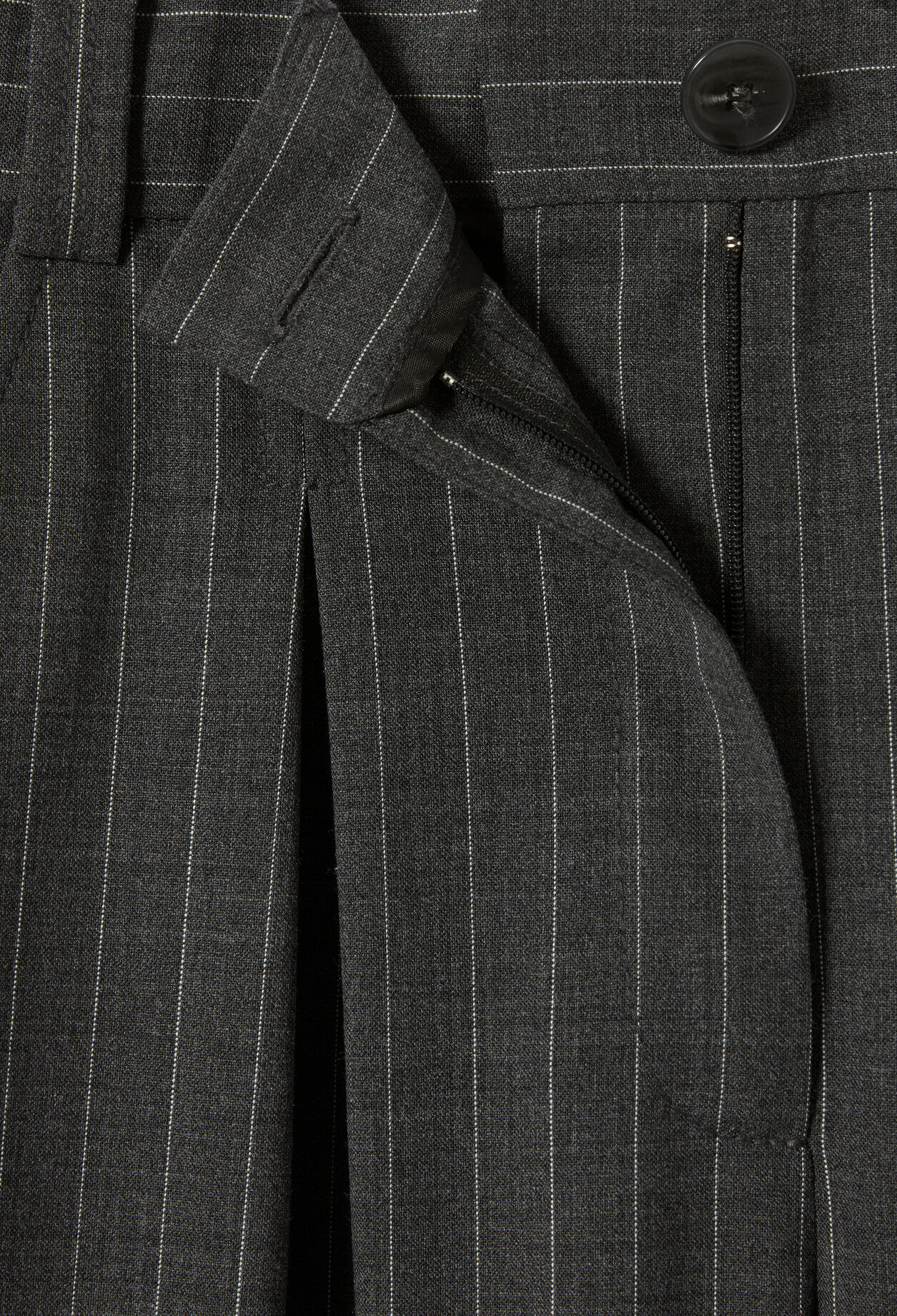 Pantalón recto de talle alto
