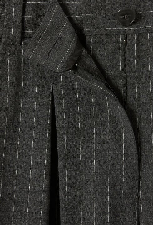 Pantalón recto de talle alto