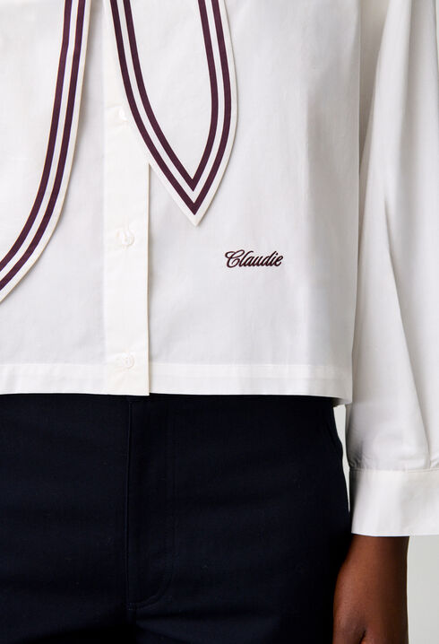 Camisa de popel&iacute;n de algod&oacute;n