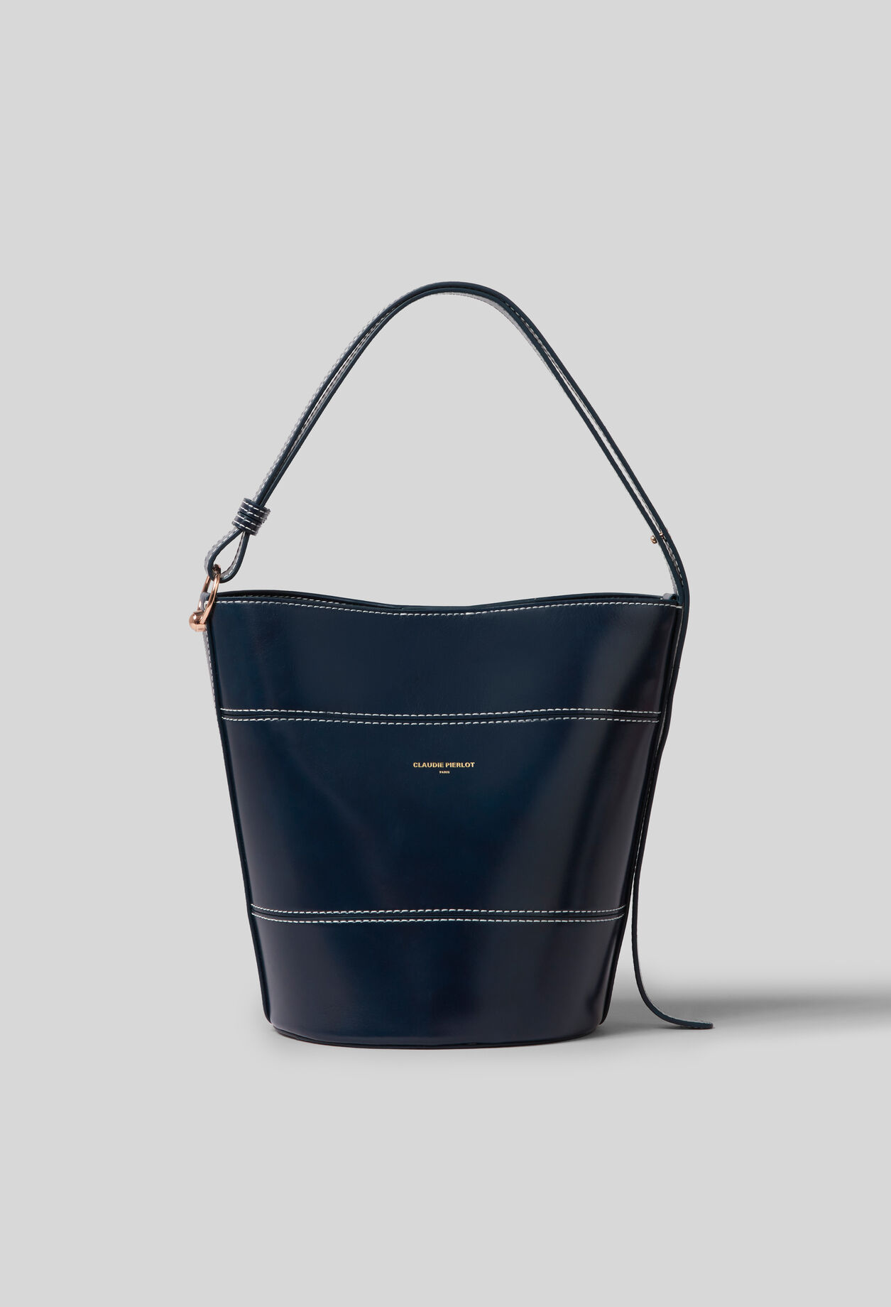 Bolso bombonera piel ajustable
