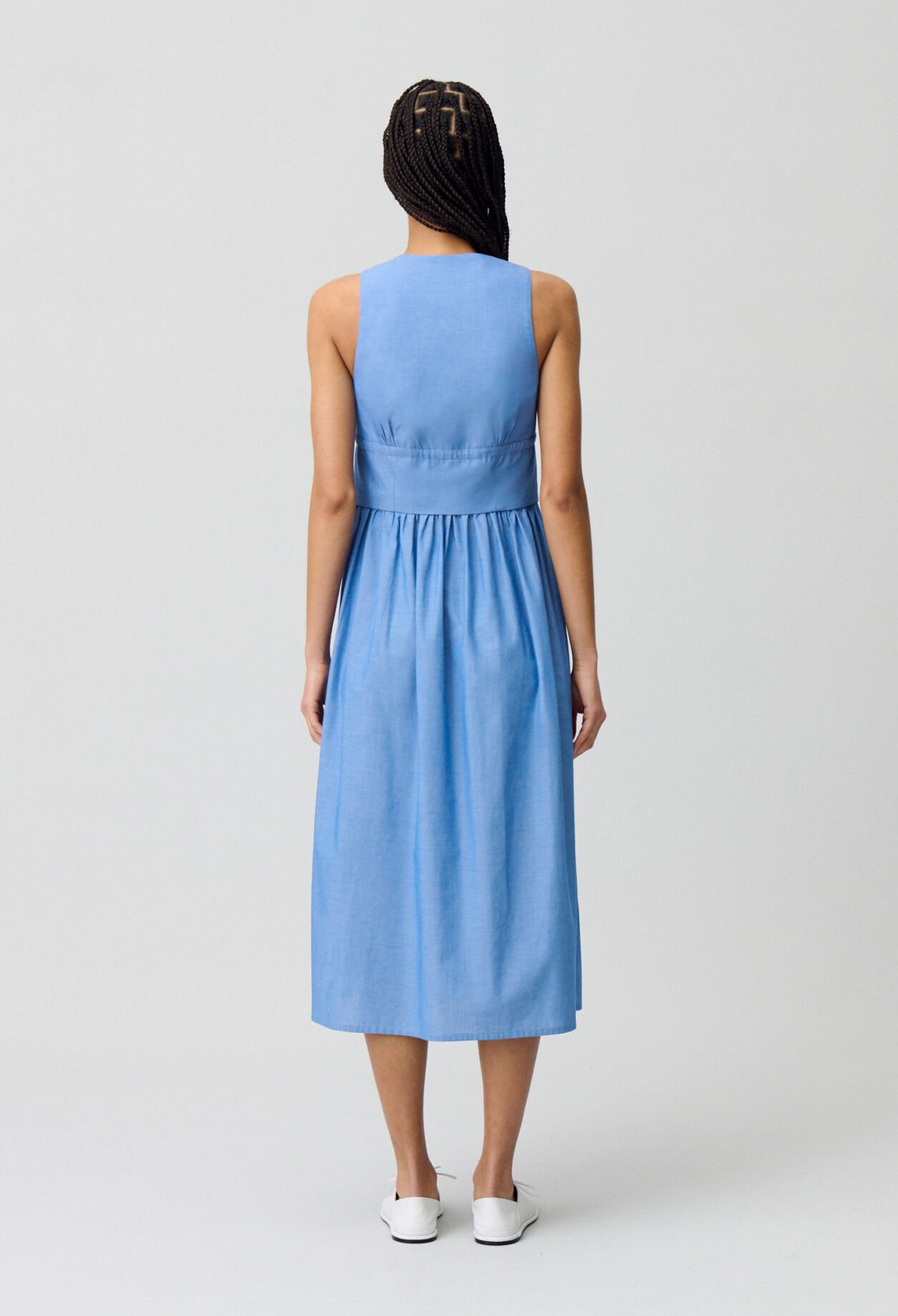 Vestido blazer largo