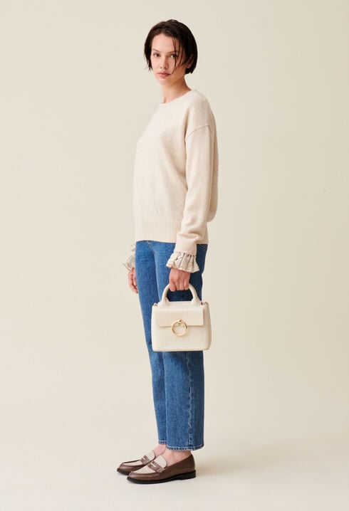 Mini bolso de cuero Anouck