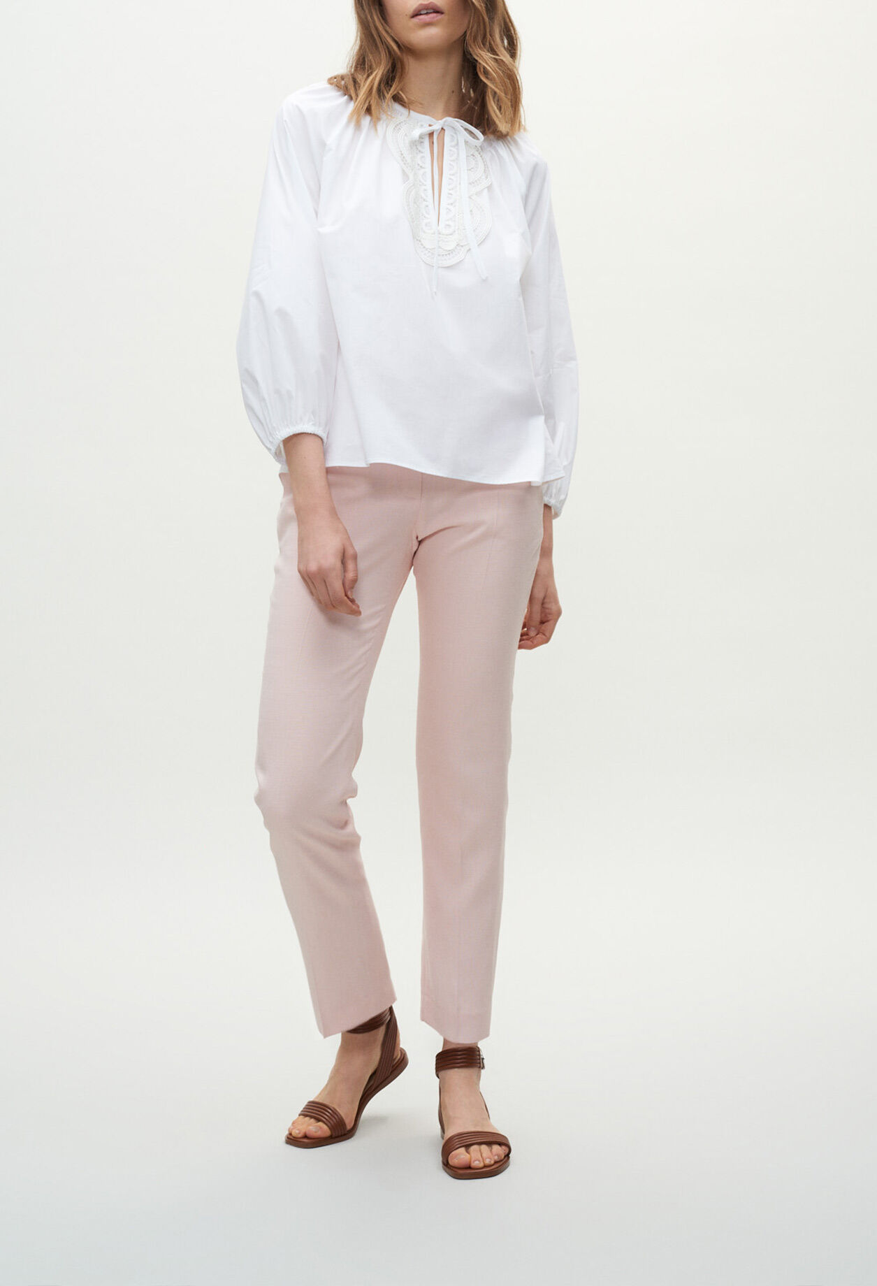Blusa acampanada