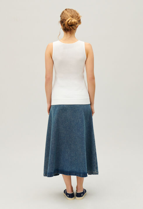 Camiseta de tirantes de punto