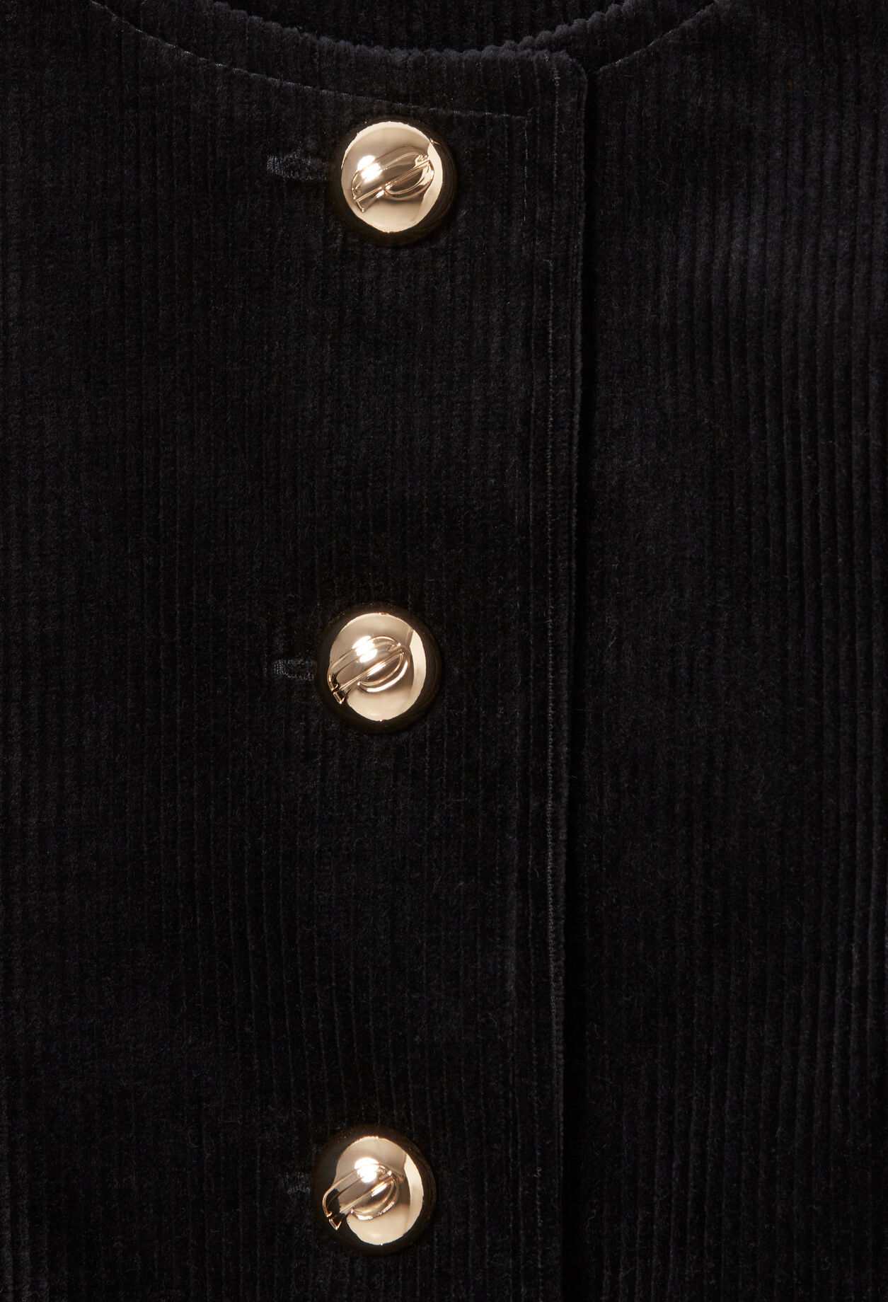 Chaqueta corta de terciopelo