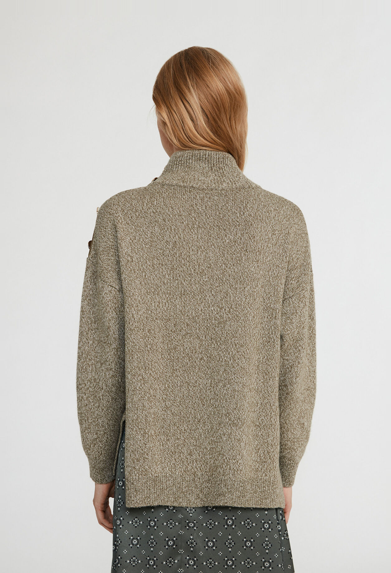 Jersey oversize de lana