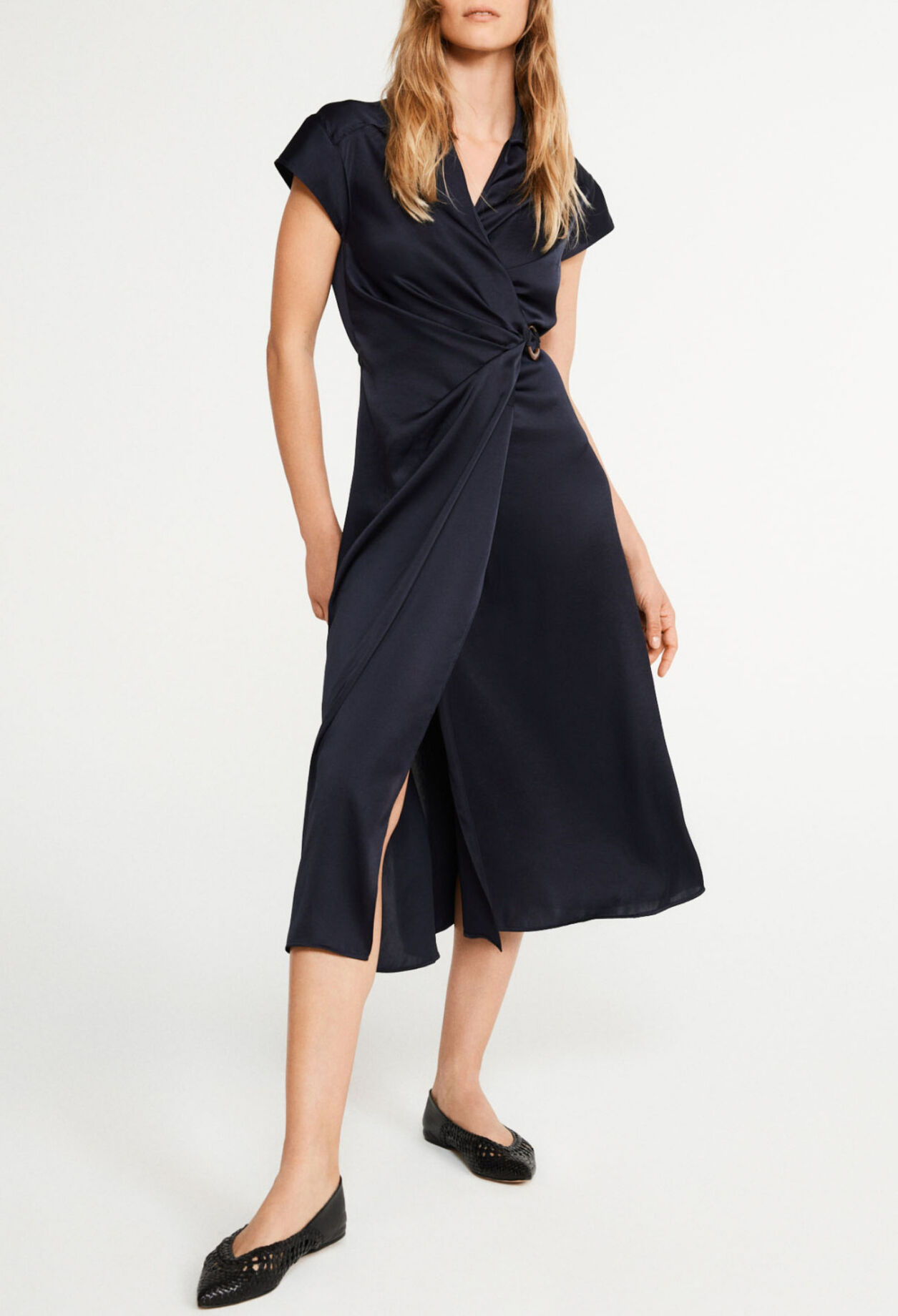 Vestido cruzado