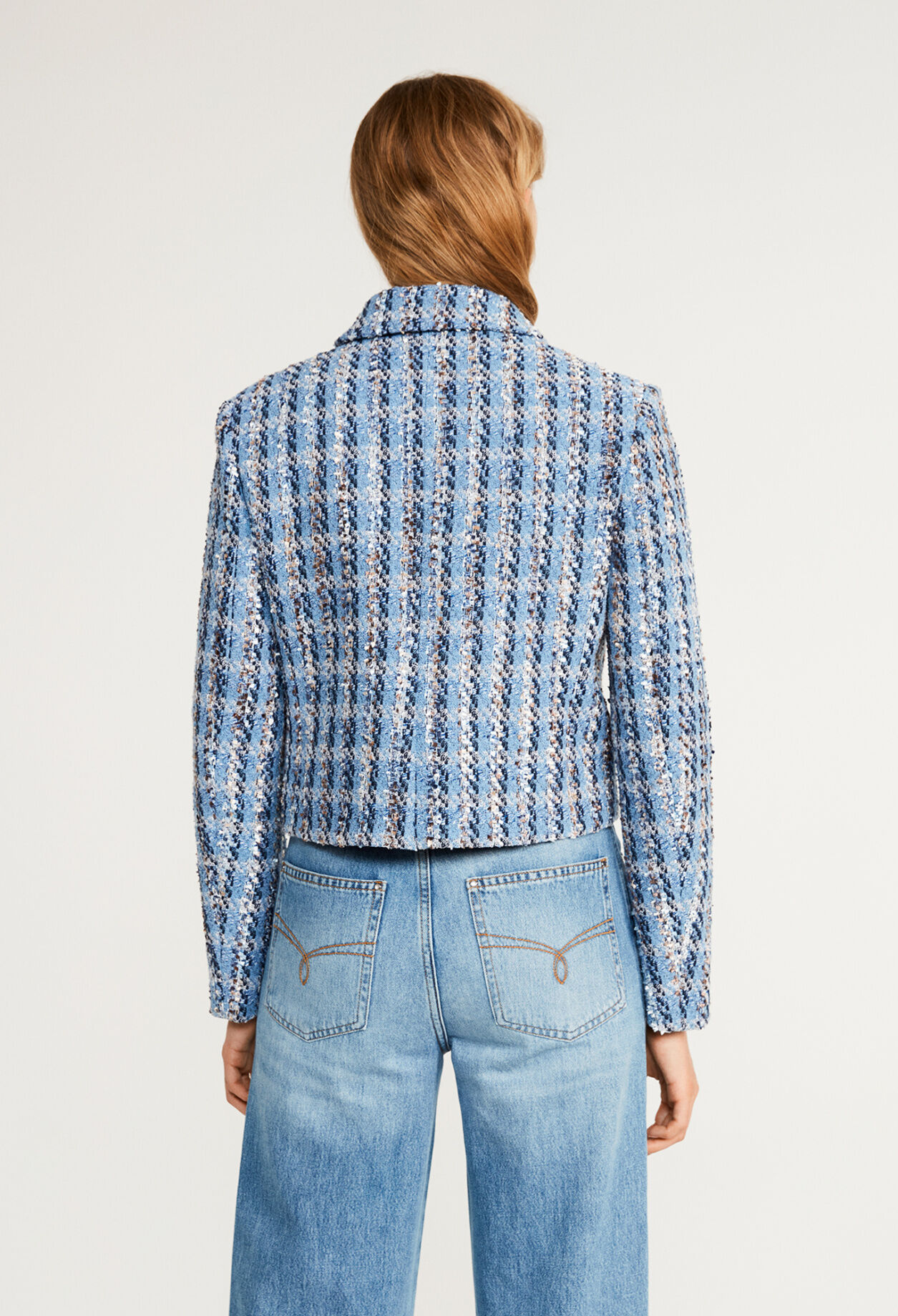 Chaqueta de tweed