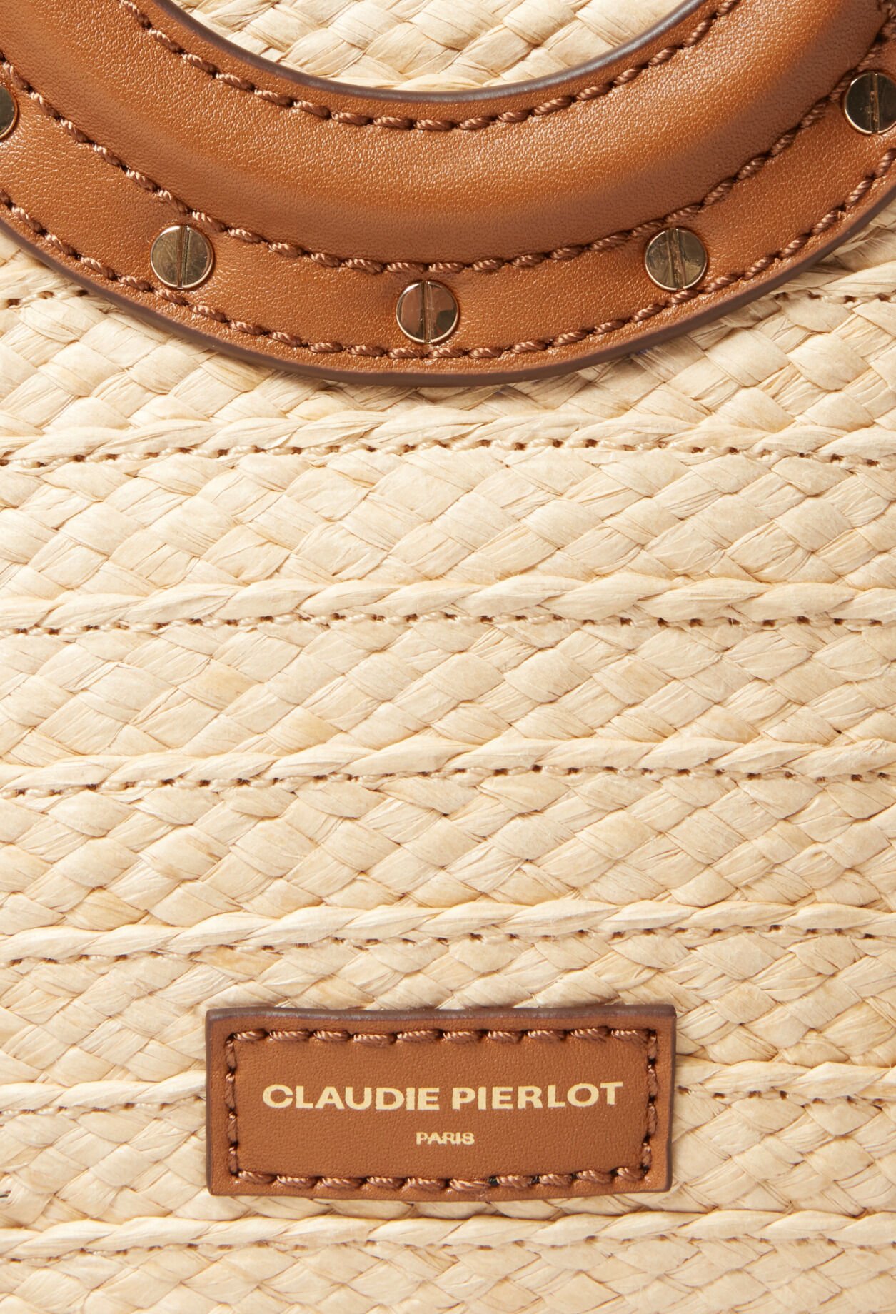 Bolso pequeño mimbre trenzado