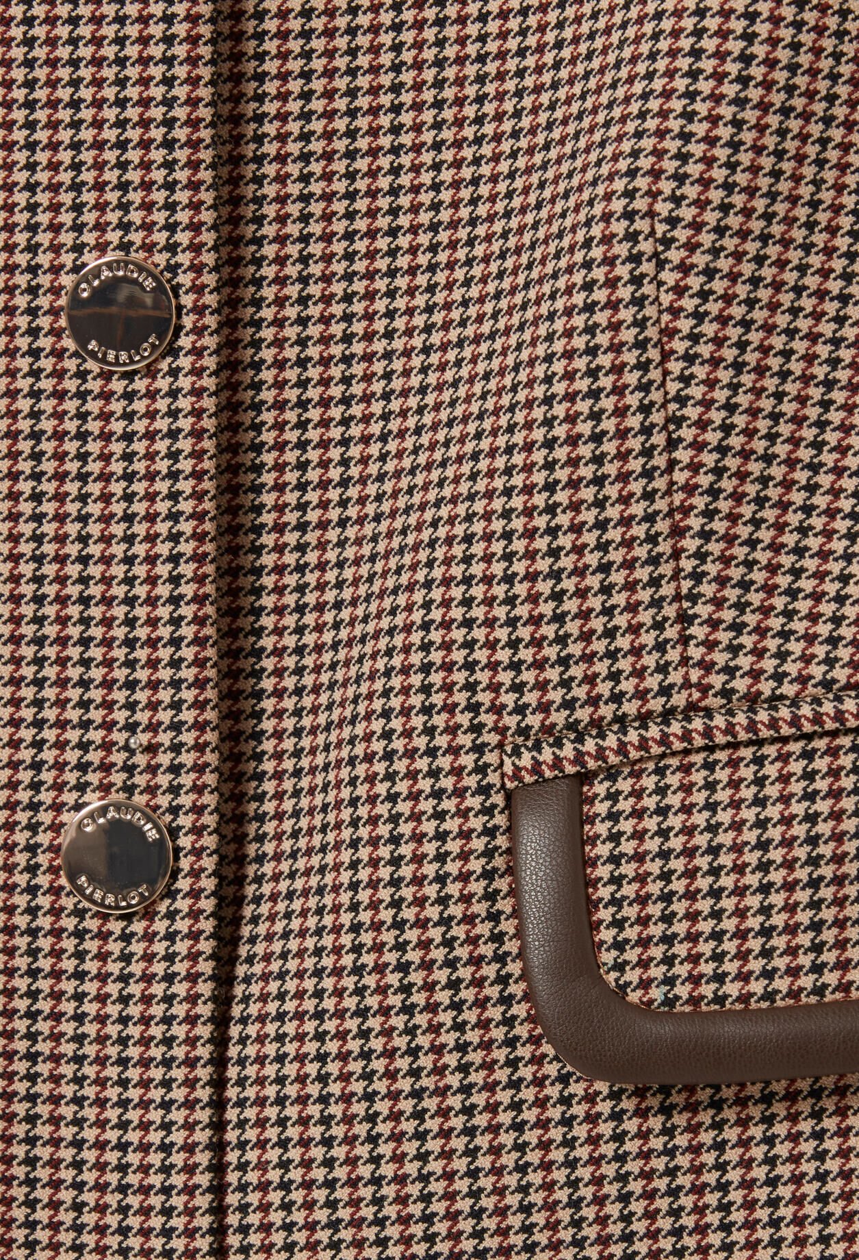 Chaqueta de corte recto y corto