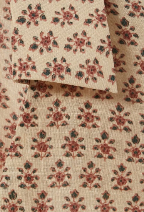 Camisa fluida corta