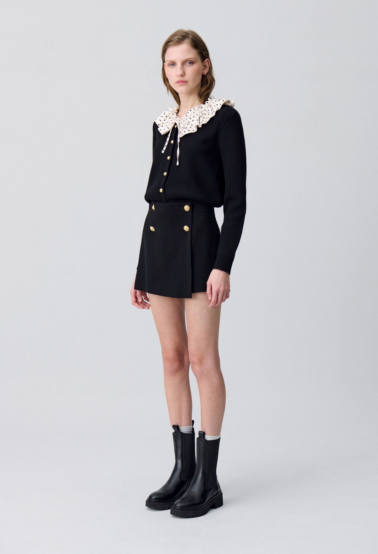 Falda-pantalón corta