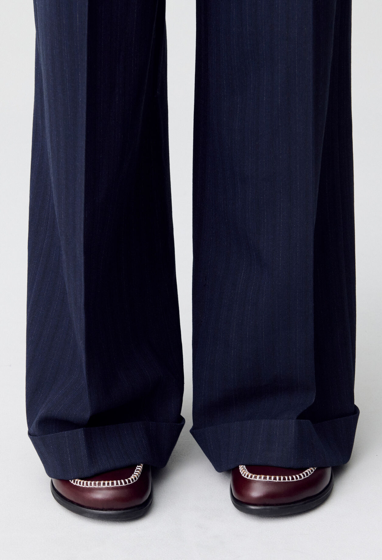 Pantalón de traje recto