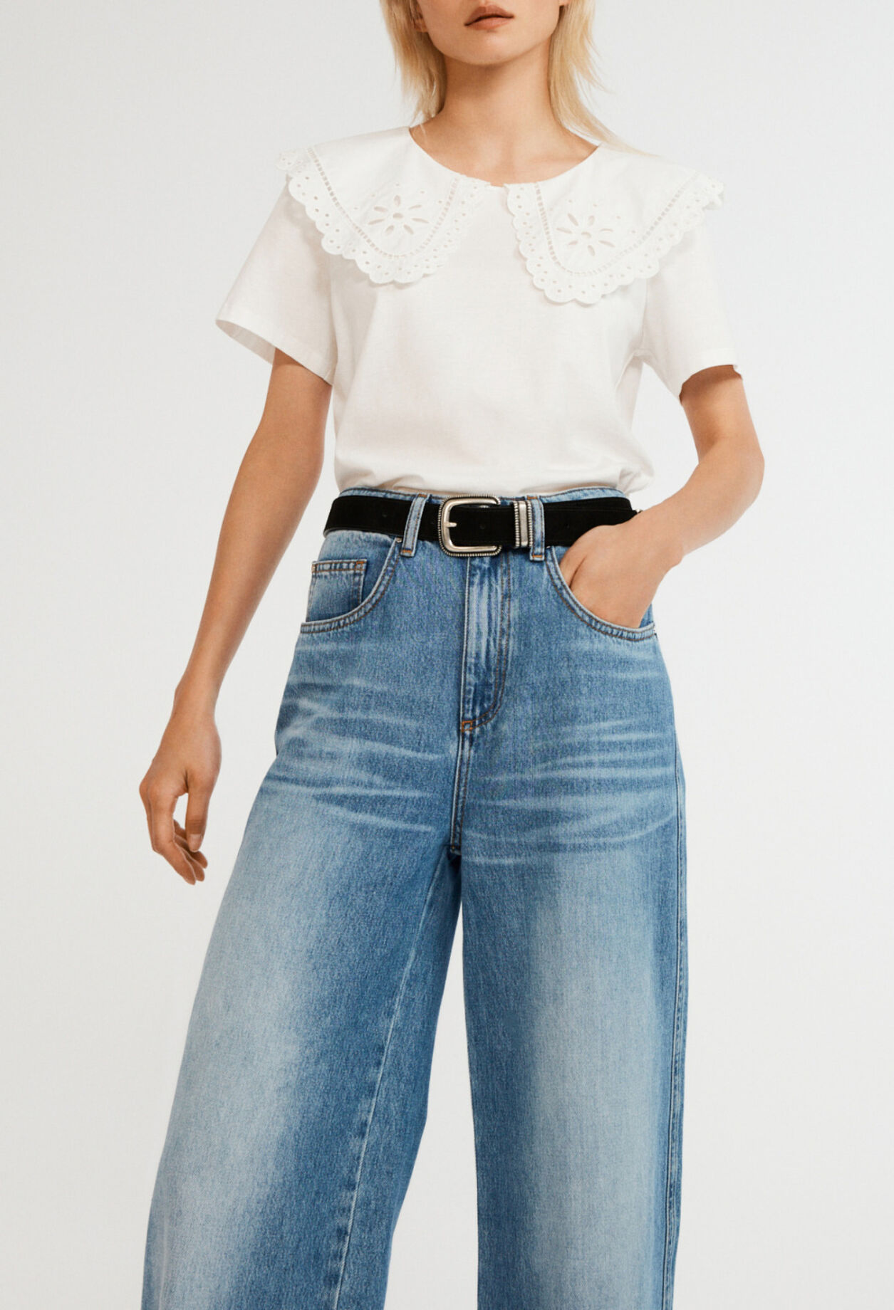 Camiseta con cuello