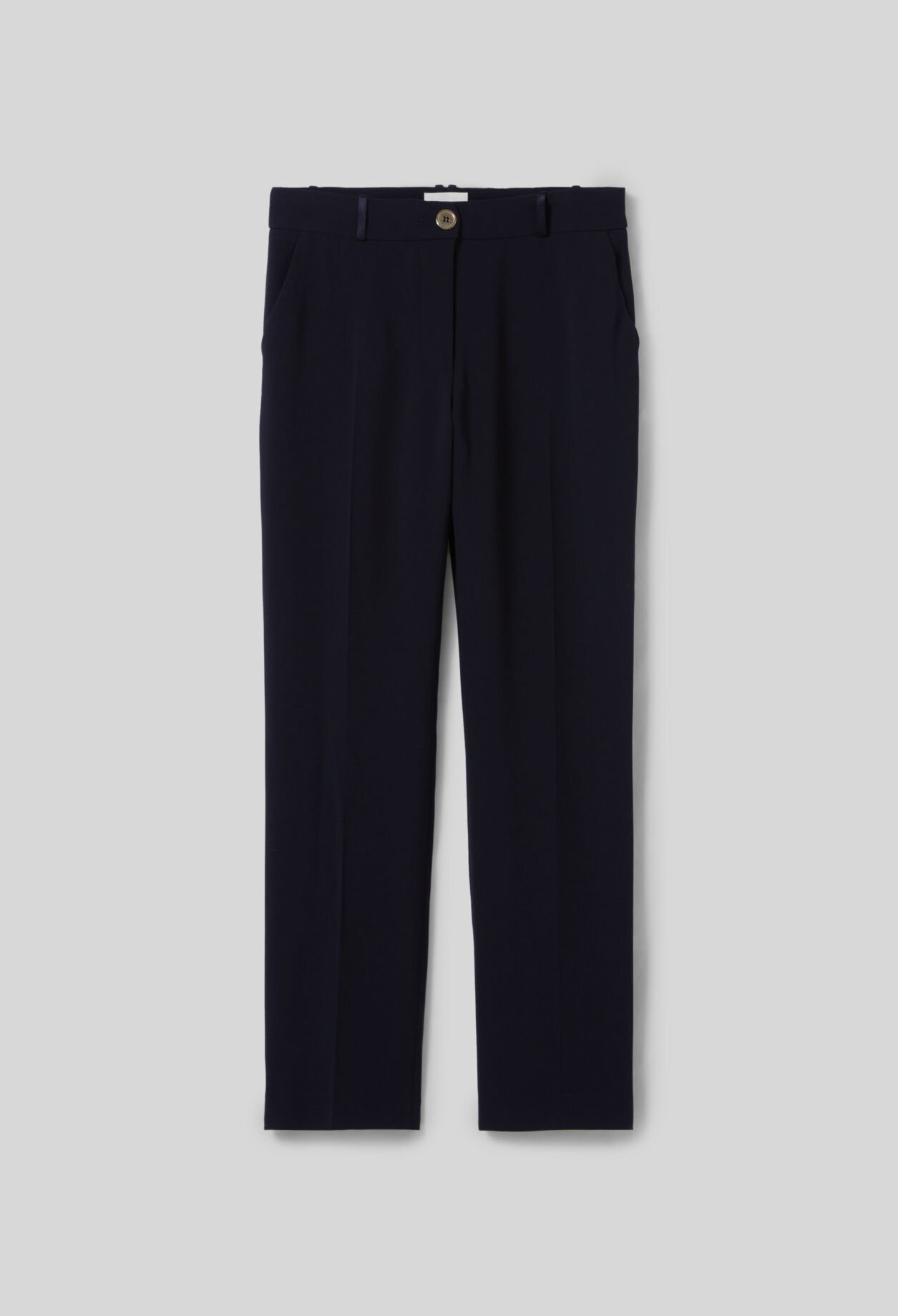 Pantalones de traje liso