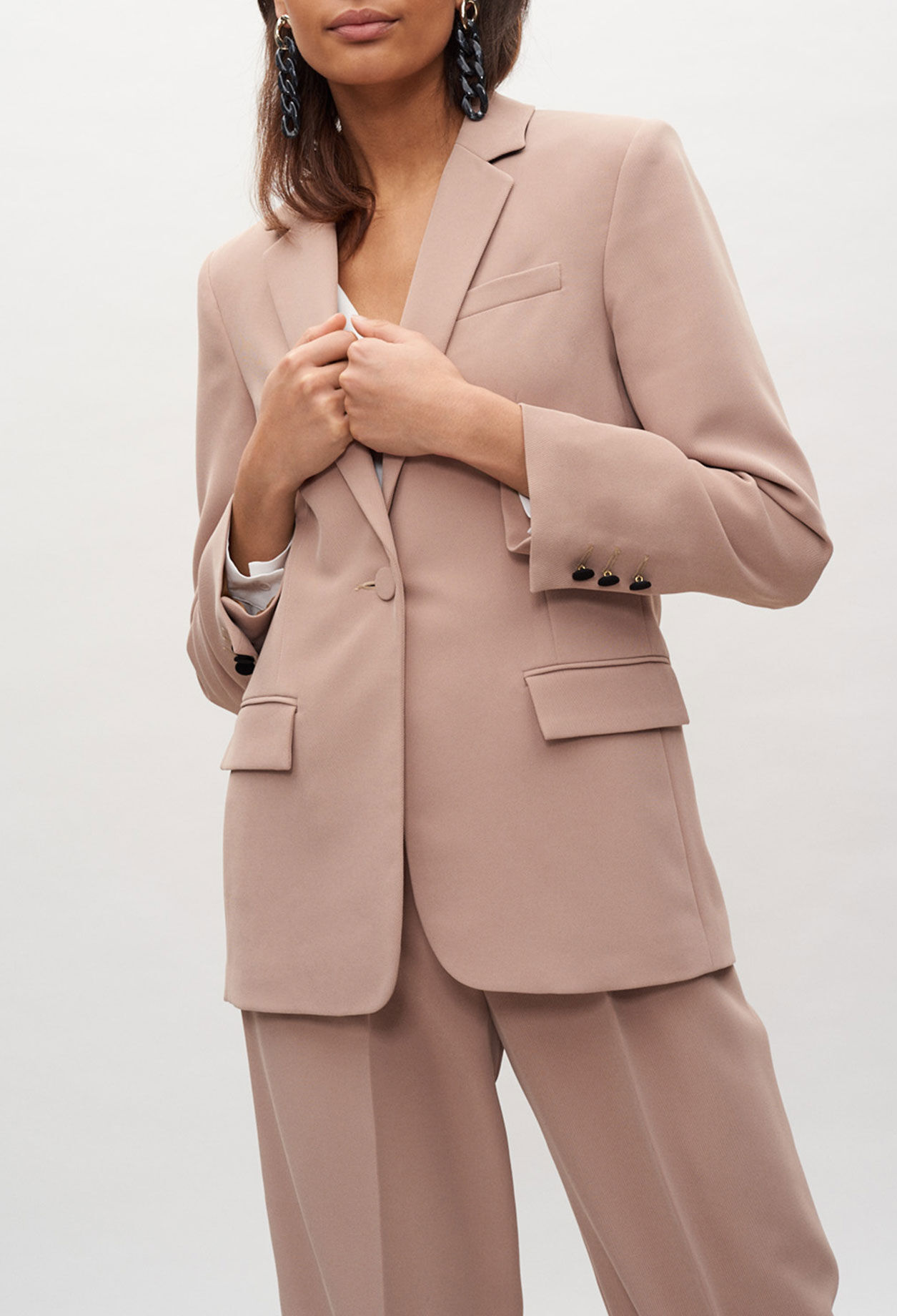 Chaqueta sastre con bolsillos