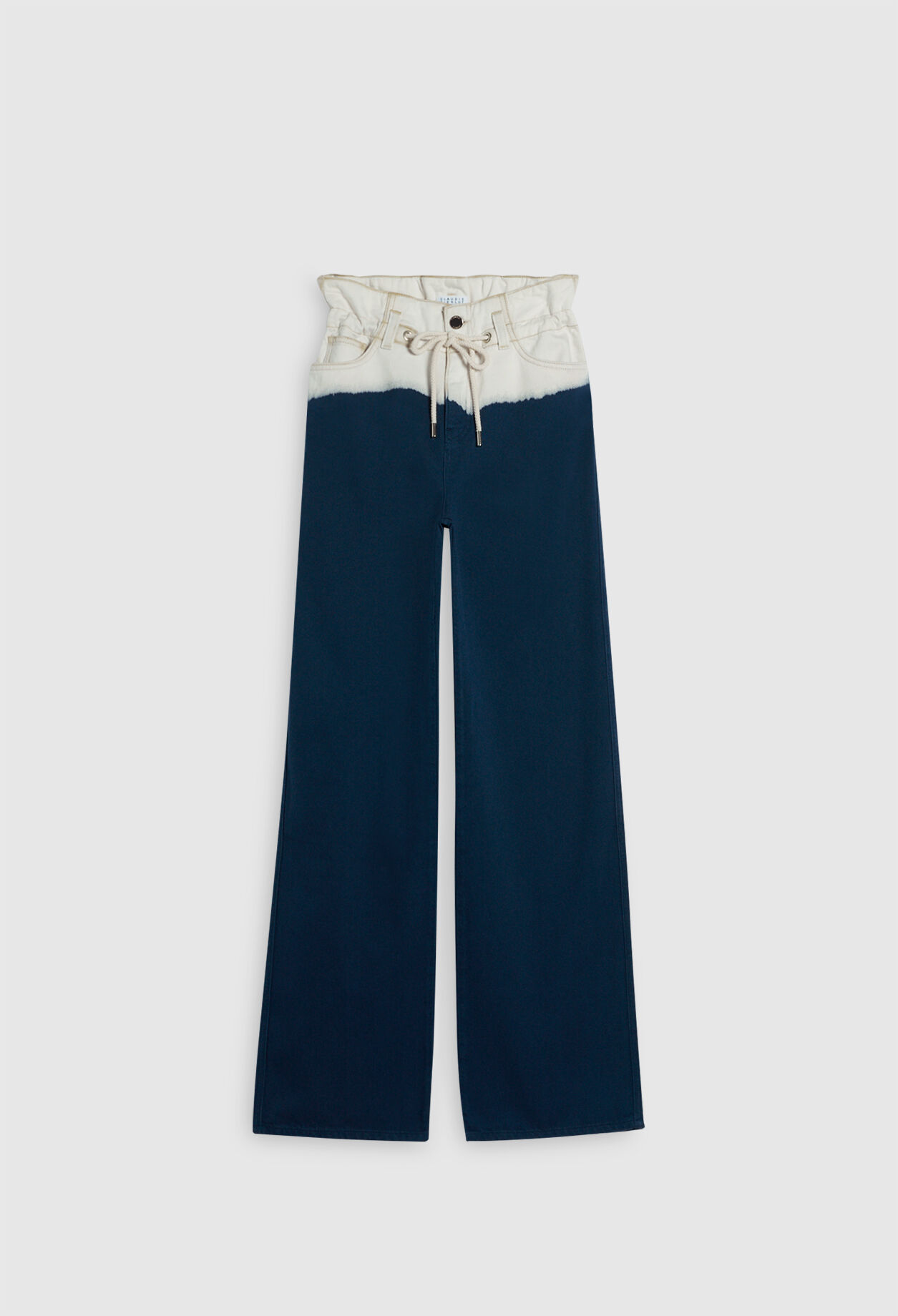 Vaquero recto de denim ecowash