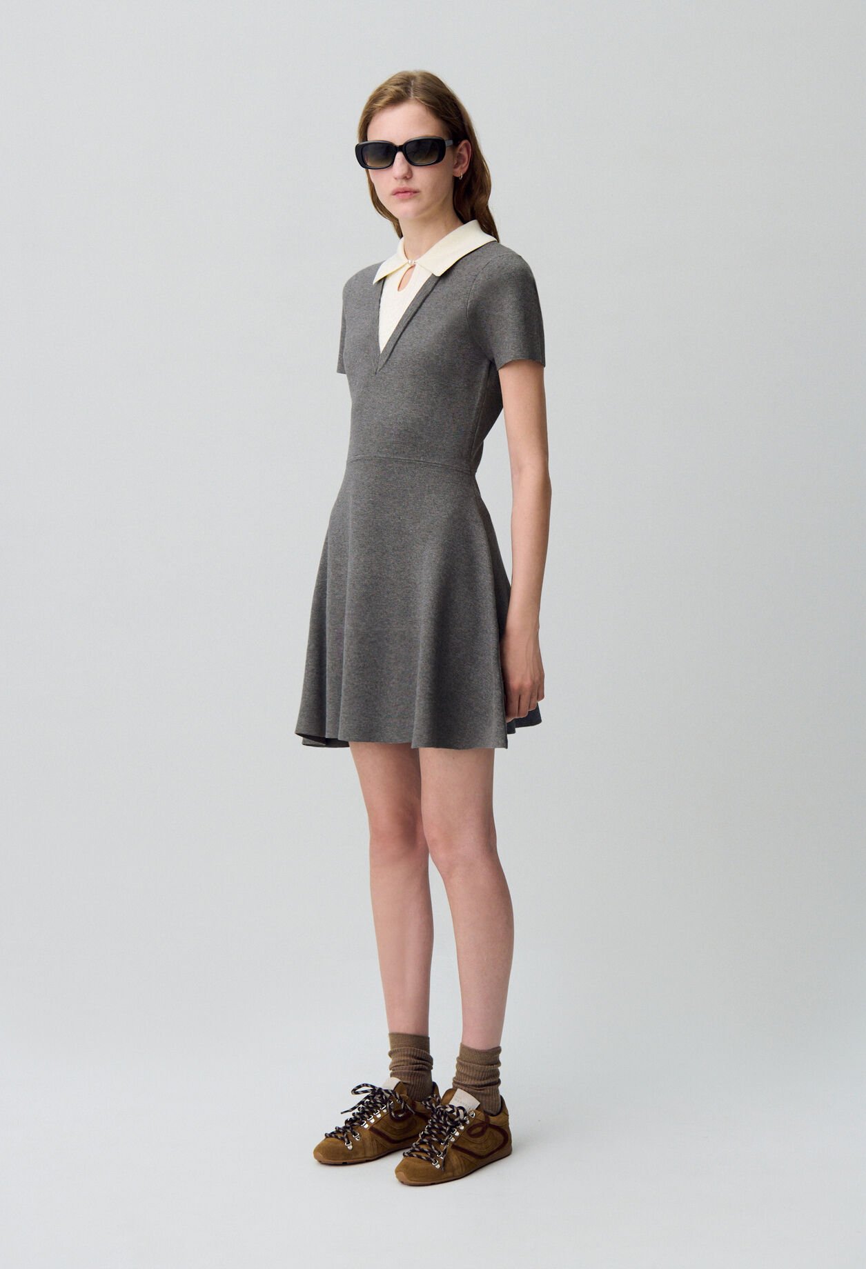 Vestido corto skater