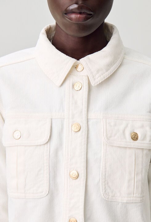 Sobrecamisa de terciopelo