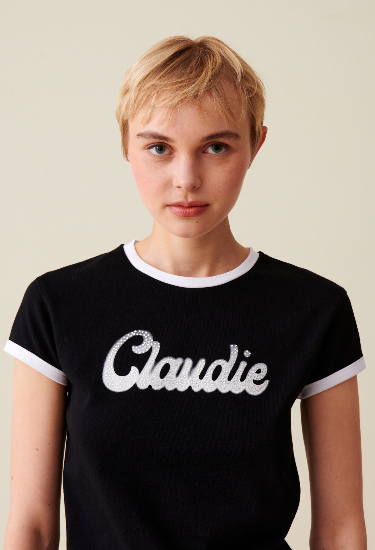 Camiseta de algodón Claudie