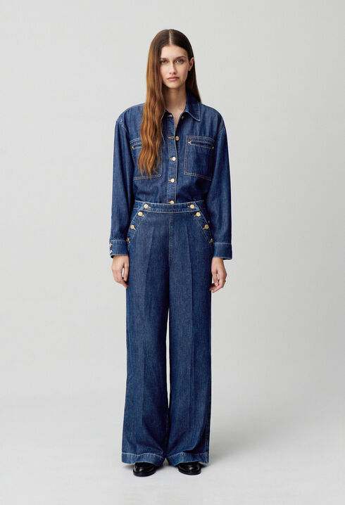 Camisa vaquera oversize