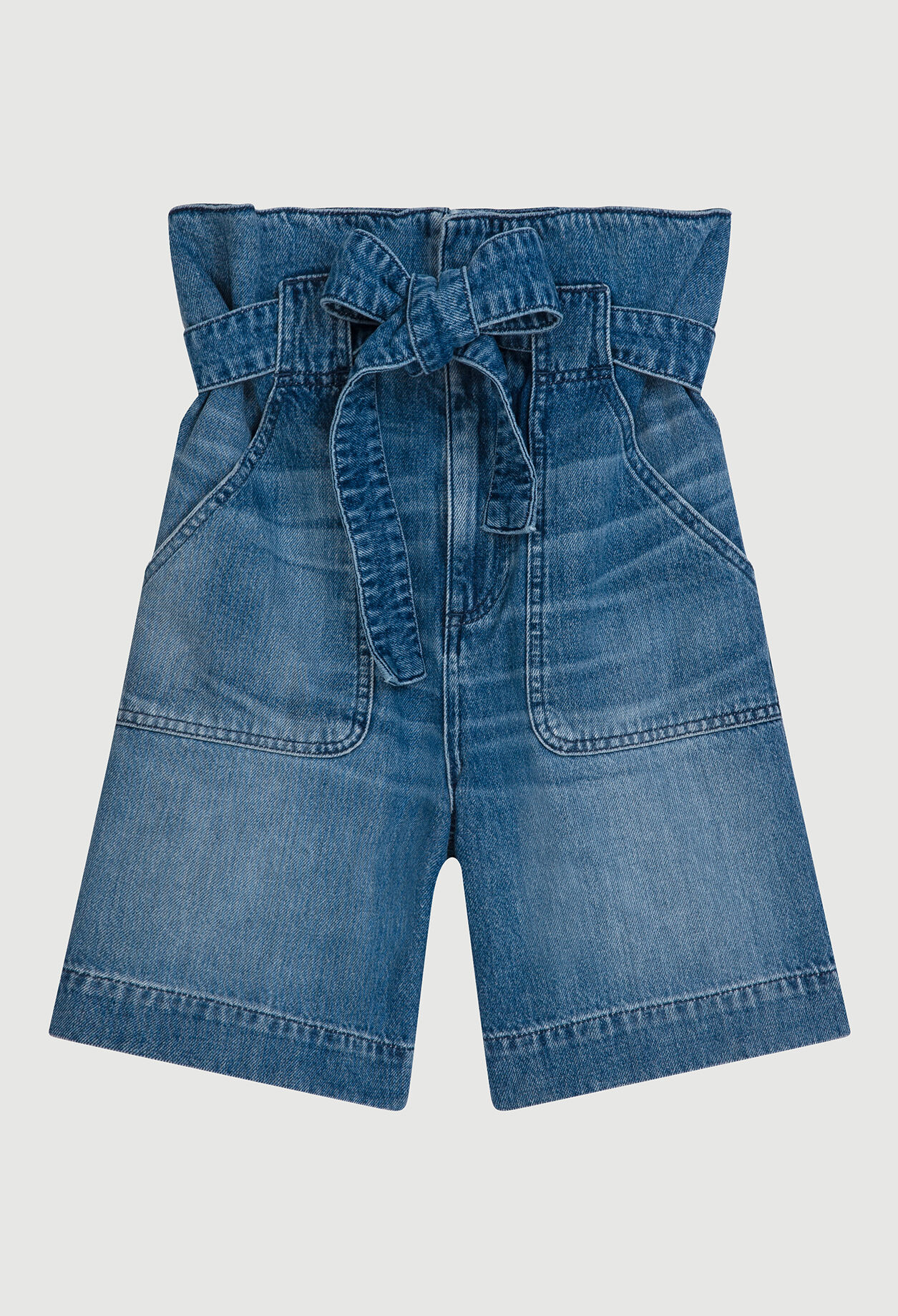 Short vaquero de talle alto