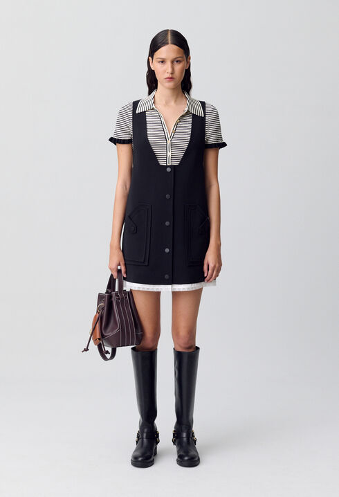 Vestido corto estilo pichi