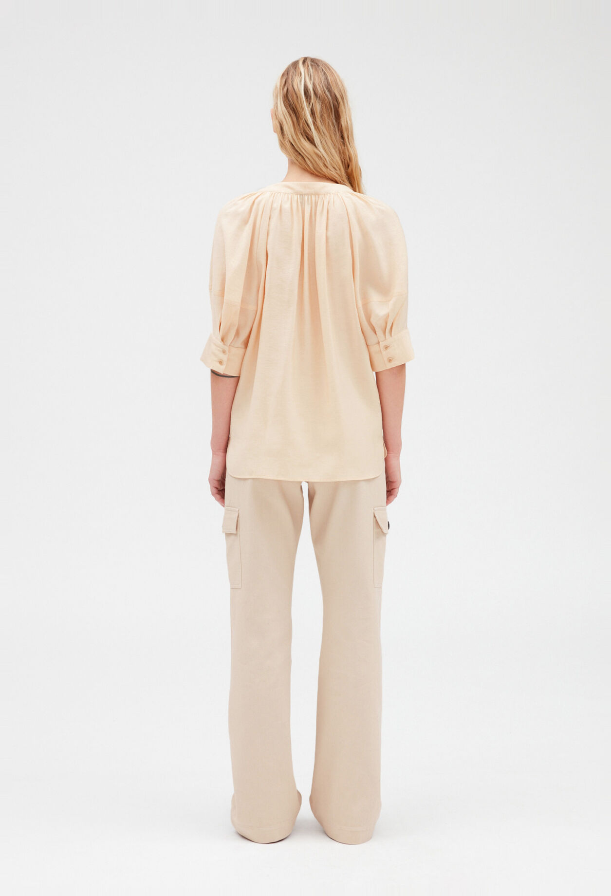 Blusa de manga corta