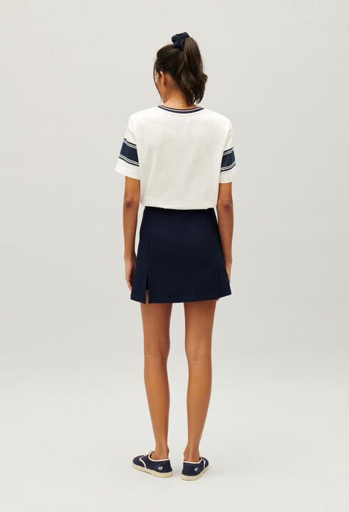 Falda tenis azul marino