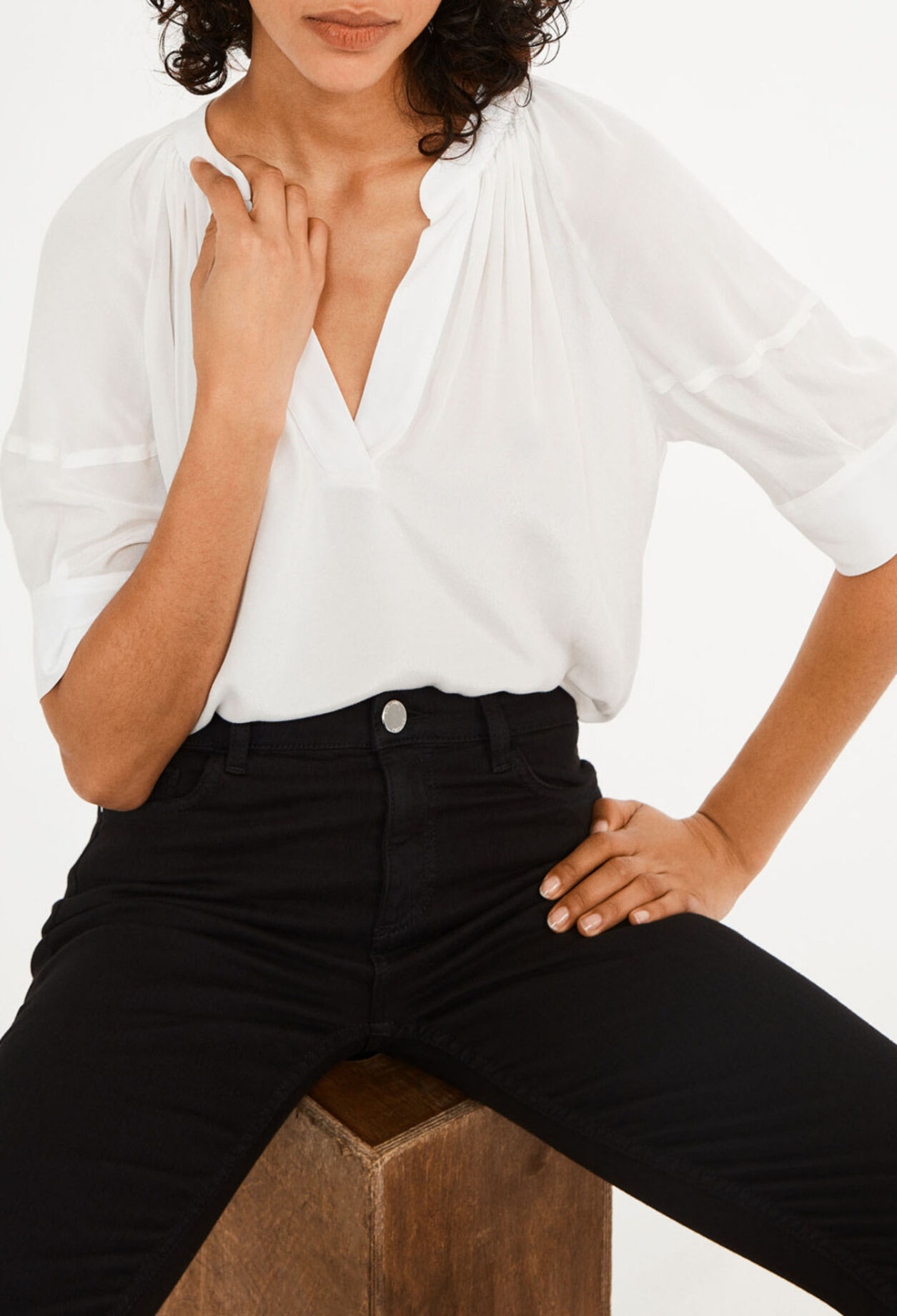 Blusa fluida