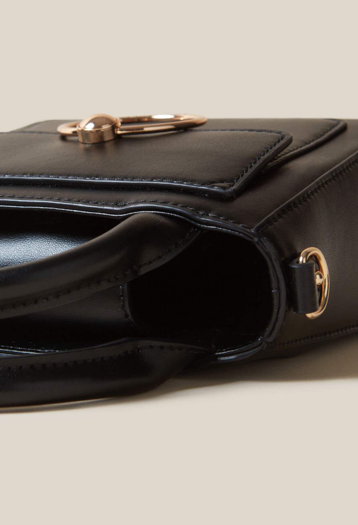 Mini bolso Anouck piel lisa cadena