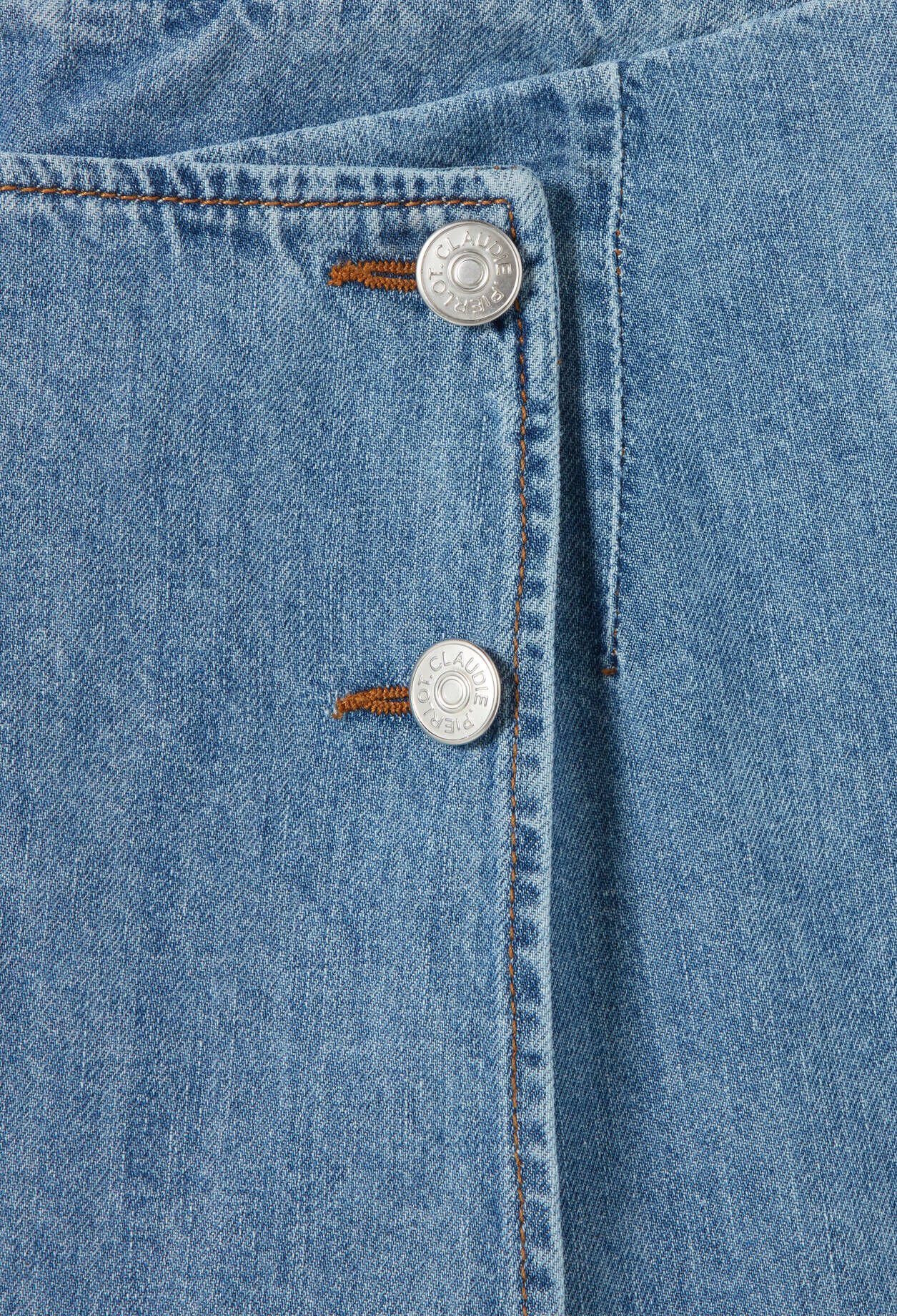 Falda pantal&oacute;n denim