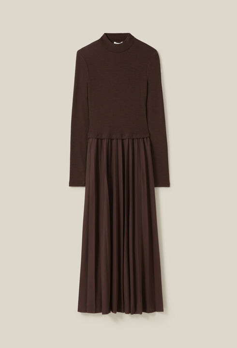Vestido de punto Twist