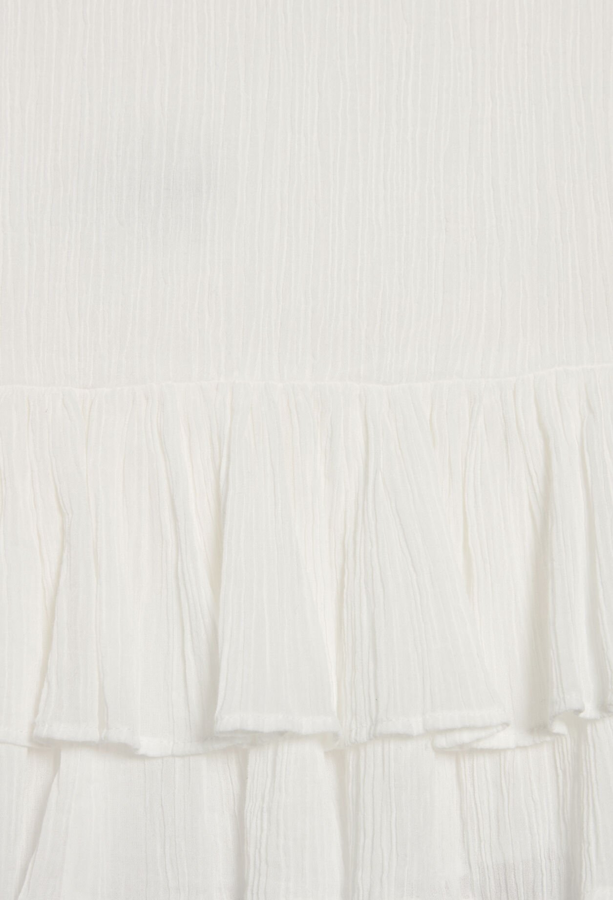 Top corto con volantes