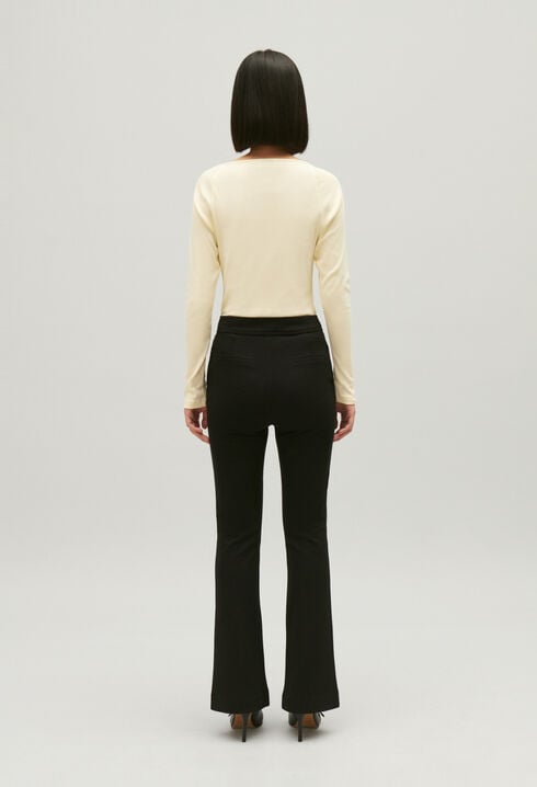 Pantalón de traje negro