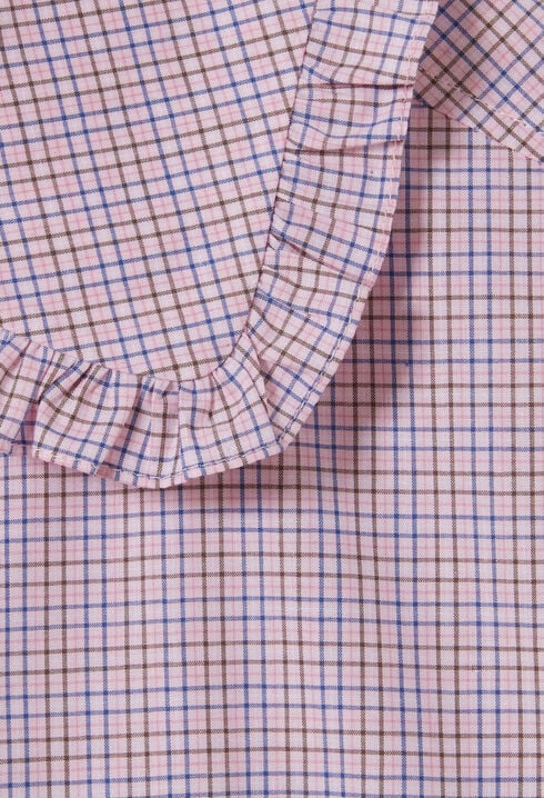 Camisa de popelina a cuadros