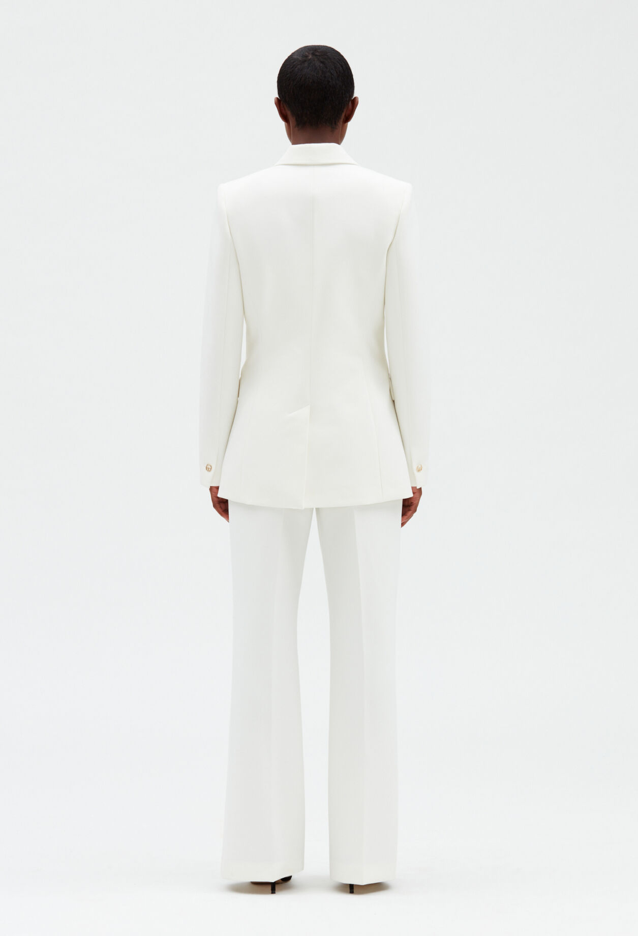 Chaqueta de sastre blanca
