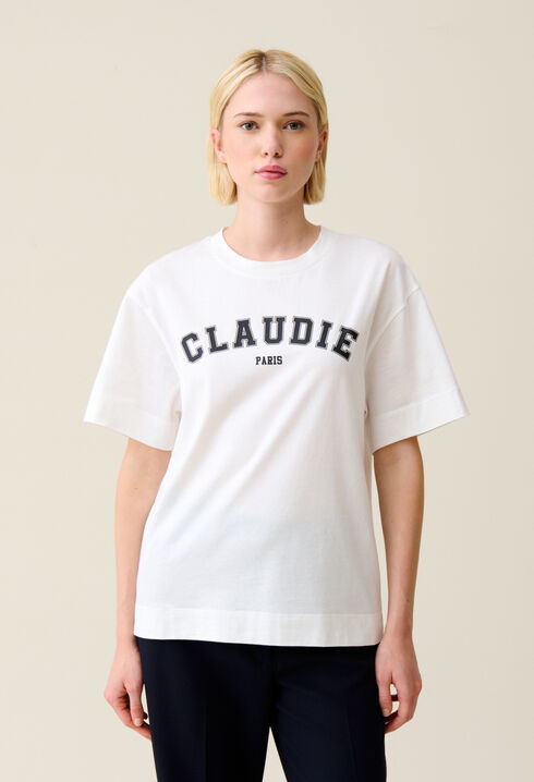 Camiseta de manga corta Claudie Paris