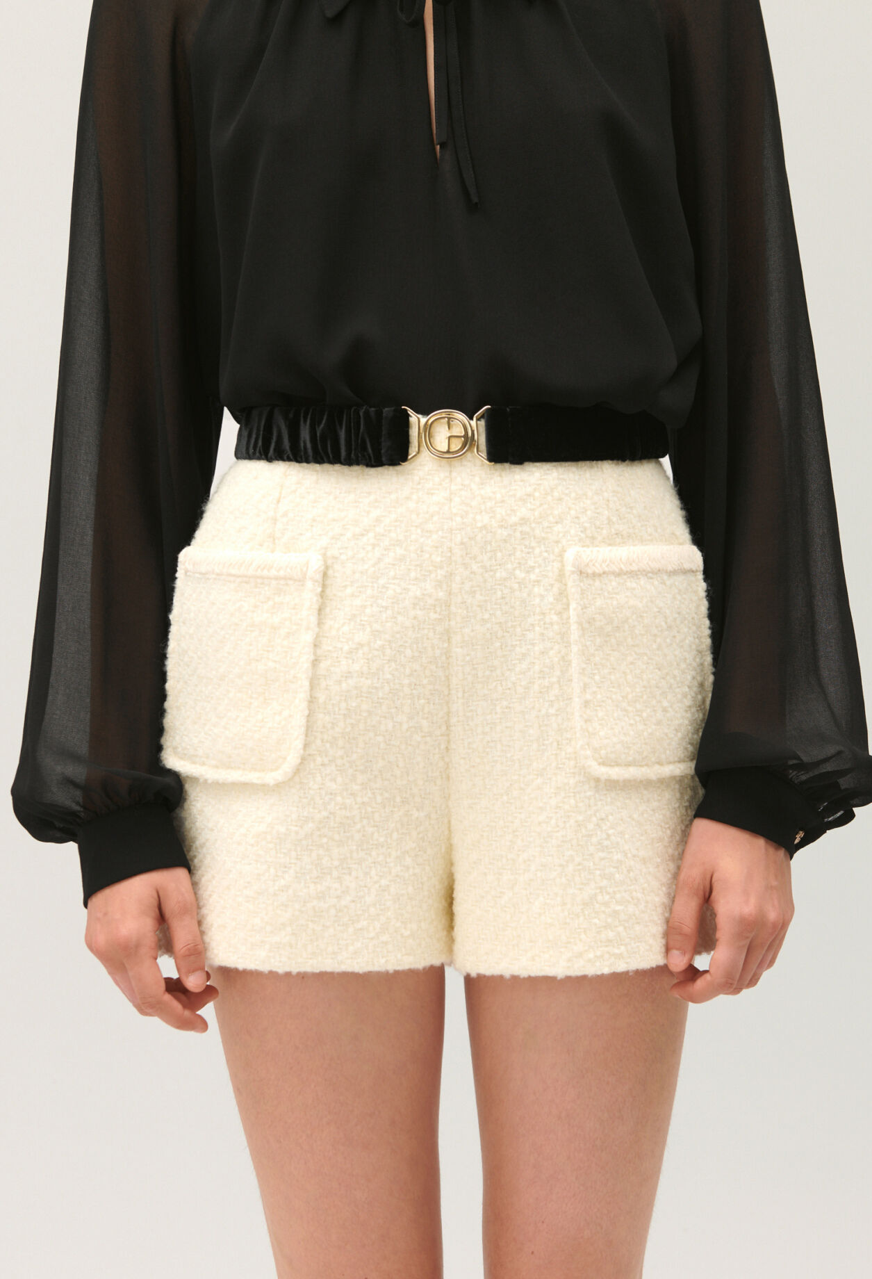 Cintura el&aacute;stica negra