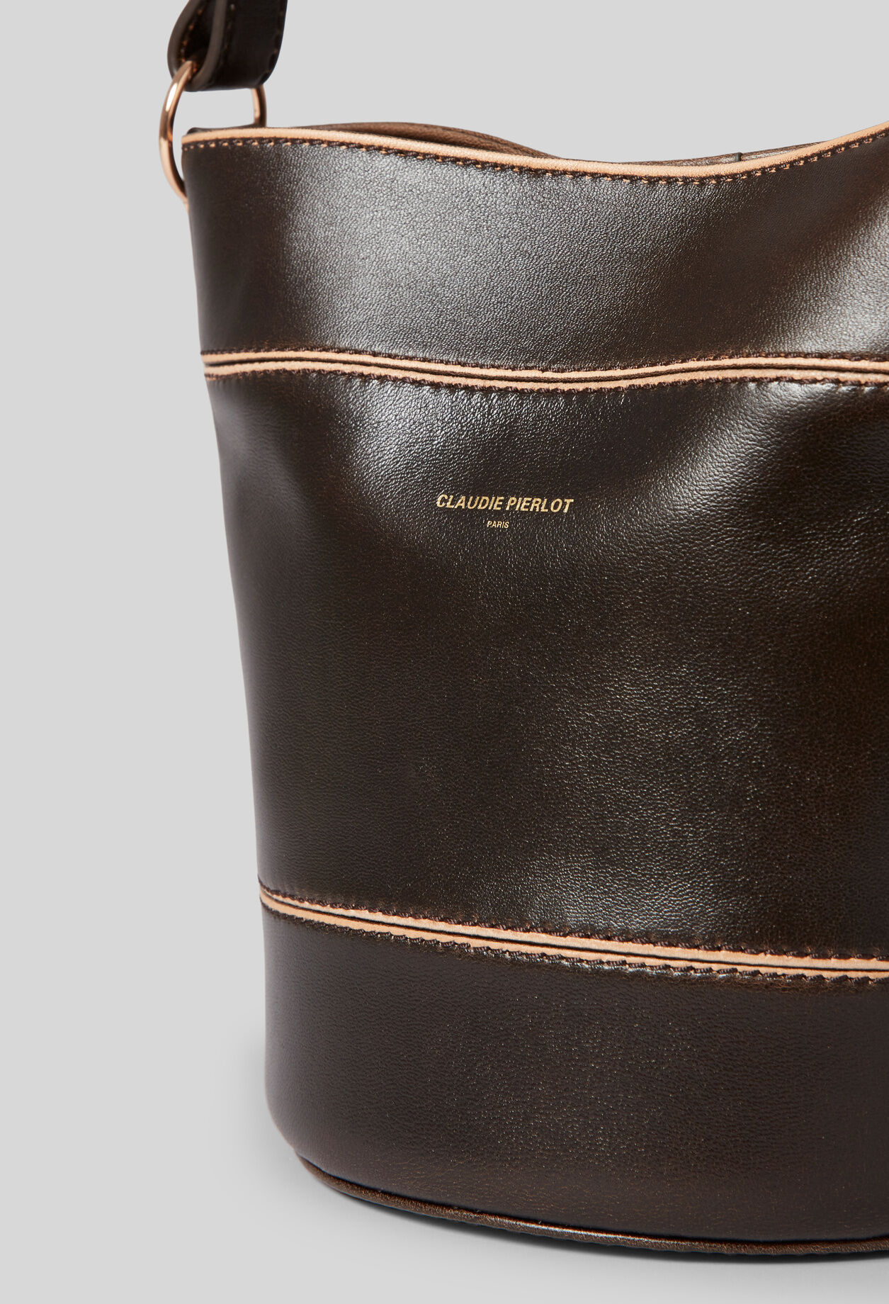 Bolso bombonera Solveig de cuero