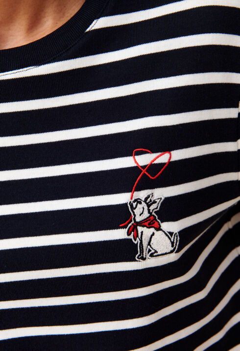 Camiseta marinera bordado Jean Toto