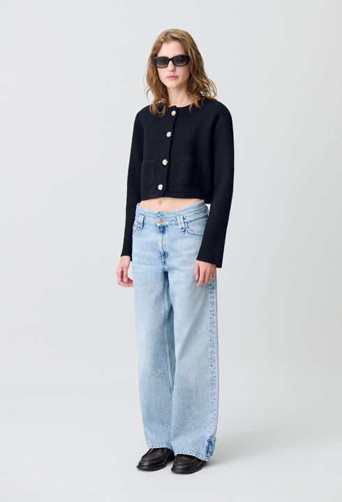 Vaquero denim recto
