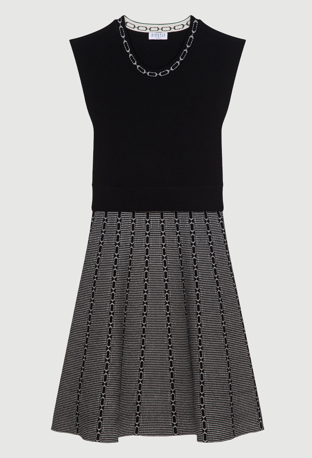 Vestido de punto sin mangas
