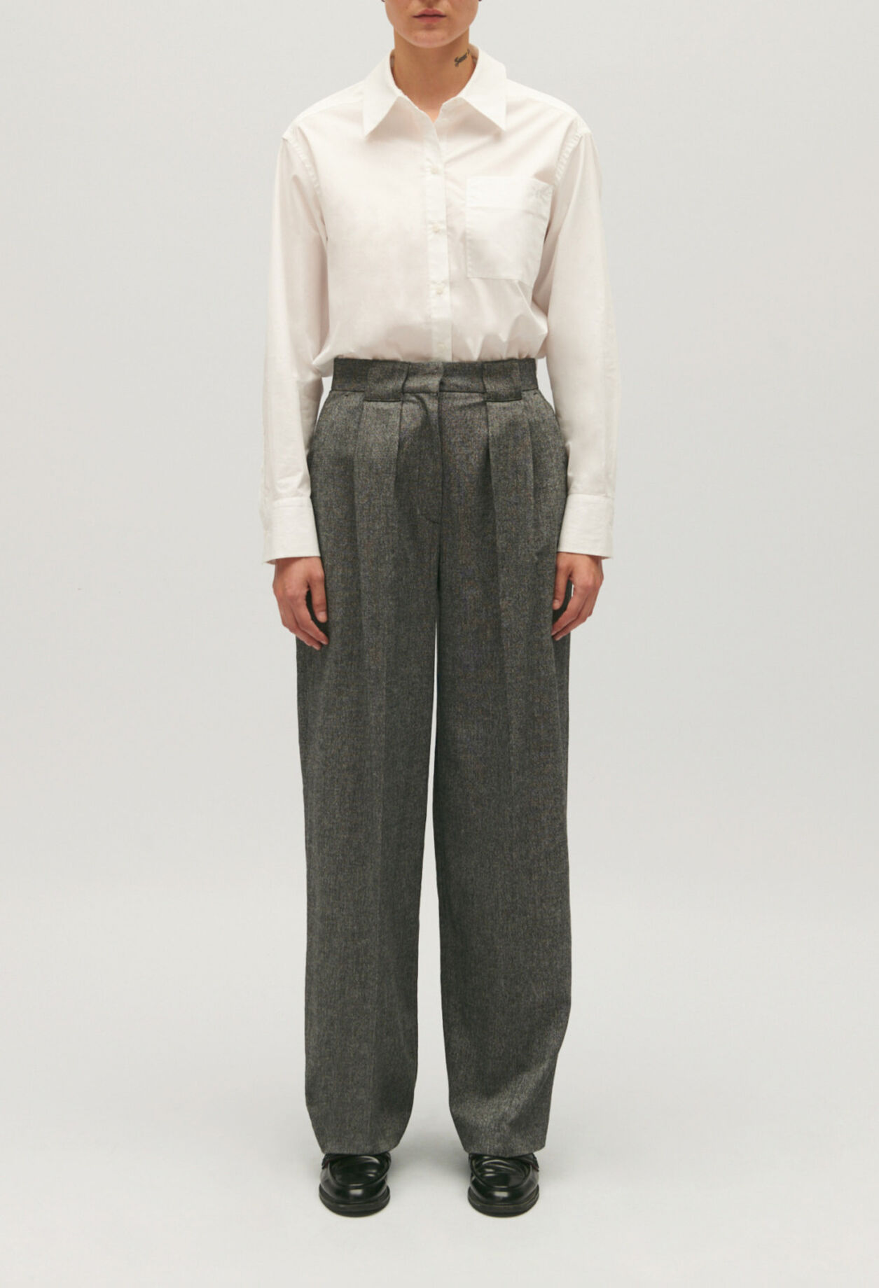 Pantalón de traje ancho